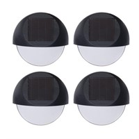 Set of 4 - Solar Powered LED Fence Post Cap Pack