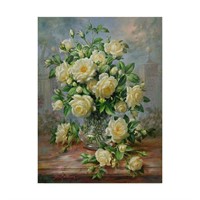 Princess Diana Roses'  Oil Painting Print
