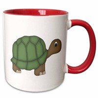Brasfield Cute Turtle Illustration Coffee Mug