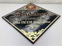 * Andecker beer mirror 12x12