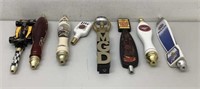 (8) Assorted beer tap handles