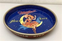 1950’s Miller beer "Girl on the Moon" serving