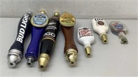 (7) Assorted Beer tap handles