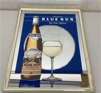 * Blue Nun wine mirror 15x19