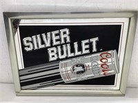 * Silver Bullet Coors Light mirror 20x15