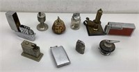 (10) assorted vtg lighters. None tested