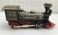 Vtg Tin Litho/ plastic toy locomotive. Japan.