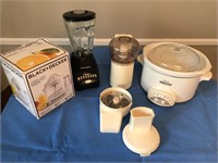 Variety of Kitchen Appliances - Juicer, Crock Pot