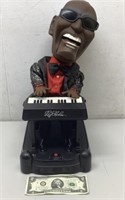 Ray Charles caricature musical figure. Work