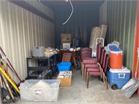 20x20 Storage Unit of excess property and abandond