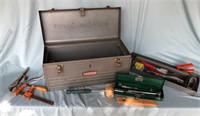 Vintage Craftsman Tool Box w Tools