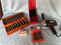 Heavy Duty Craftsman Drill & Accessories