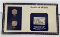 Battle of Shiloh Coin & Stamp Set