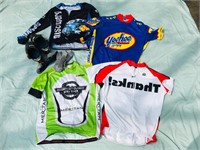 Cycling Jerseys and Shoes