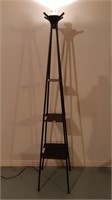 3 TIER METAL DISPLAY STAND WITH LIGHT
