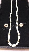 Vintage Avon Costume Jewelry 26” Necklace & Clip
