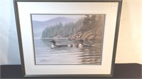 SIGNED LOON PRINT