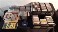 VERY LARGE LOT OF CD'S AND CASSETTES