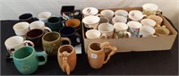 LARGE LOT OF ASSORTED COFFEE MUGS