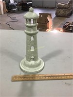 Metal decorative lighthouse