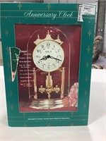 Anniversary clock in original box