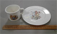 Child plate and cup