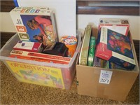 Box of 13 puzzles