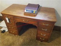 9 drawer desk