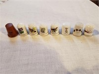VINTAGE THIMBLE COLLECTION (8)