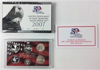 2007 S US Mint 50 State Quarters Silver