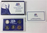 2000 S US Mint 50 State Quarters Set