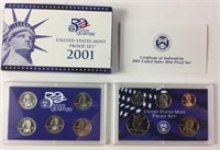 2001 S Proof Set United States US Mint Original
