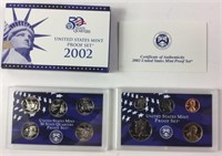 2002 S Proof Set United States US Mint Original