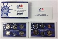 2005 S Proof Set United States US Mint Original
