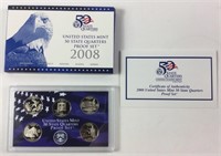 2008 S US Mint 50 State Quarters Set