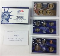 2008 S Proof Set United States US Mint Original
