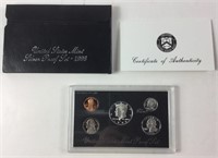 1996 US Mint Silver Proof set 90% Silver Kennedy
