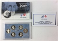 2009 S US Mint Proof D.C. & Territories Quarter