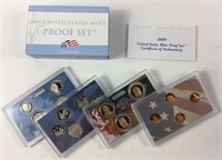 2009 S US Mint Clad Proof Set w/COA Complete 18