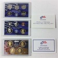 2007 S US Mint Clad Proof Set w/COA Complete 14 Ct