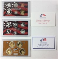2007 United States US Mint Silver Proof Coin Set