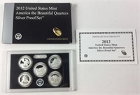 2012 US Silver Proof ATB National Park Quarter