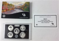 2013 US Silver Proof ATB National Park Quarter