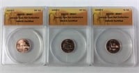 2009 P ANACS MS 67 Lincoln Type Set Collection
