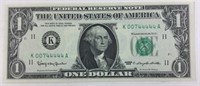 1 Dollar Lucky Bills Near Solid Fancy Bill