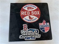 Boston Red Sox Baseball Cards & Binder