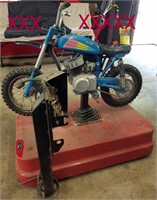 Jiffy Bike Coin Operated Kiddie Ride, Vintage