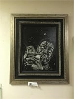 Las Vegas Artist Ruel James Oil of Louis Armstrong