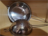 2pc Handled Strainers