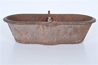 Antique Cast Iron Water Trough